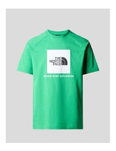 The North Face Camiseta CAMISETA RAGLAN REDBOX TEE OPTIC EMERALD