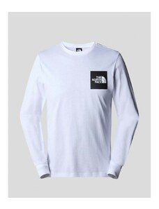 The North Face Camiseta CAMISETA FINE LS TEE TNF WHITE