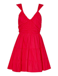 Liu Jo Vestidos Vestido rojo de popelina
