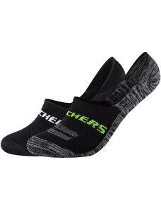 Skechers Calcetines altos 2PPK Mesh Ventilation Footies Socks