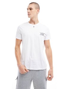 BOSS Bodywear Camiseta blanca con logo bodywear de BOSS-Blanco