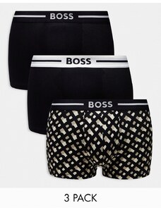 Pack de 3 calzoncillos de varios colores con diseño llamativo de BOSS bodywear-Multicolor