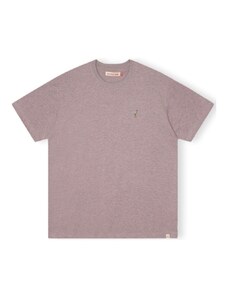 Revolution Tops y Camisetas T-Shirt Loose 1366 GIR - Purple Melange