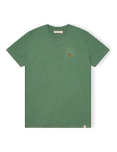Revolution Tops y Camisetas T-Shirt Regular 1368 DUC - Dustgreen Melange