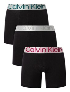 Calvin Klein Jeans Calzoncillos Paquete De 3 Calzoncillos Bóxer De Acero Reconsidered