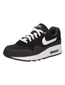 Nike Sportswear Zapatillas deportivas 'Air Max 1' gris plateado / negro / blanco