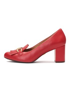 Kazar Zapatos con plataforma oro / rojo