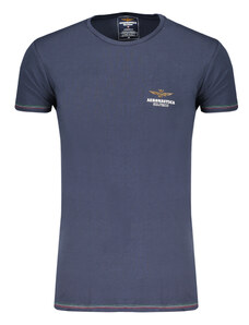 Aeronautica militare Camiseta Outdoor Hombre Air Force Azul