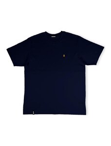 Organic Monkey Tops y Camisetas Fine Apple T-Shirt - Navy