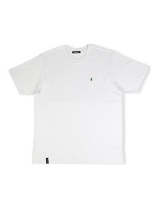 Organic Monkey Tops y Camisetas Spikey Lee T-Shirt - White