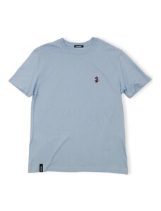 Organic Monkey Tops y Camisetas Monkey Watch T-Shirt - Blue Macarron