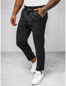 Pantalón chino de hombre negro OZONEE O/K971SP