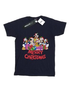 Disney Camiseta Mickey Mouse And Friends Christmas