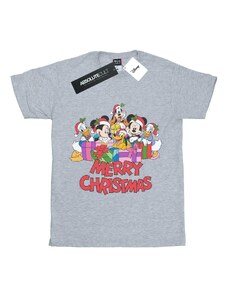Disney Camiseta Mickey Mouse And Friends Christmas