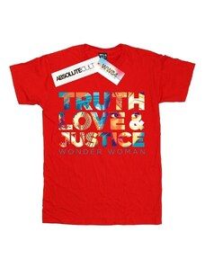 Dc Comics Camiseta Wonder Woman 84 Diana Truth Love Justice