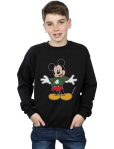 Disney Jersey Mickey Mouse Christmas Jumper Stroke