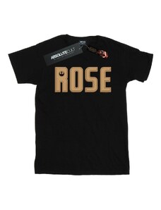 Disney Camiseta The Rise Of Skywalker Rose Text Logo