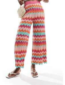 Pantalones multicolores de punto de Scalpers