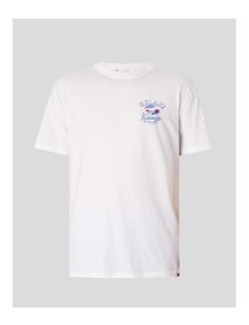 Tommy Jeans Camiseta CAMISETA TJM REGULAR NOVELTY GRAPHIC TEE YBR WHITE