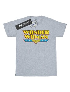 Dc Comics Camiseta manga larga Wonder Woman Text Logo