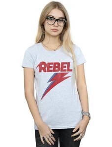 David Bowie Camiseta manga larga Distressed Rebel