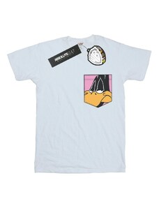 Dessins Animés Camiseta manga larga Daffy Duck Face Faux Pocket
