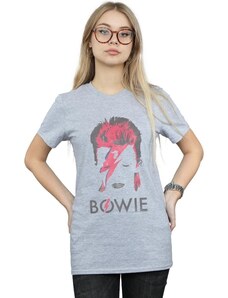 David Bowie Camiseta manga larga Aladdin Sane Distressed