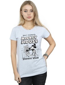Disney Camiseta manga larga Mickey Mouse Steamboat Willie