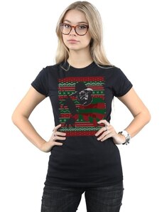 A Nightmare On Elm Street Camiseta manga larga Christmas Fair Isle