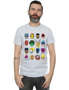 Marvel Camiseta manga larga Comics Faces