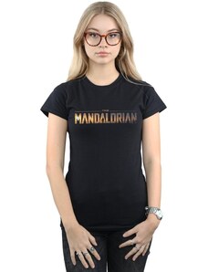 Disney Camiseta manga larga The Mandalorian Series Logo