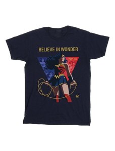 Dc Comics Camiseta manga larga Wonder Woman 80th Anniversary Believe In Wonder Pose