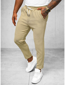 Pantalón chino de hombre beige OZONEE O/K963SP