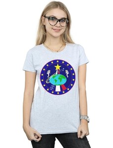 Nasa Camiseta manga larga Classic Globe Astronauts