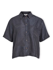 Object Blusa Hannima Shirt S/S - Black