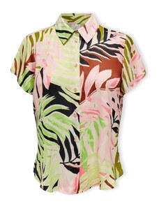Only Blusa Shaila Shirt S/S - Tropical Peach
