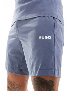 Hugo Red Pantalones cortos azules Linked de HUGO Bodywear