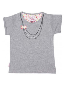Miss Girly Camiseta T-shirt manches courtes fille FABETTY
