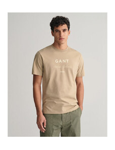 Gant Tops y Camisetas Camiseta con estampado Script Graphic