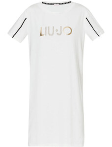 Liu Jo Vestidos Vestido corto blanco con logotipo