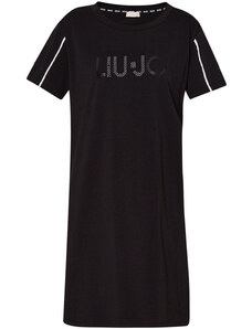 Liu Jo Vestidos Vestido corto negro con logotipo