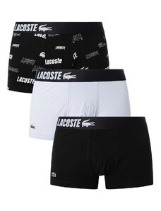 Lacoste Calzoncillos 3 Pack Trunks