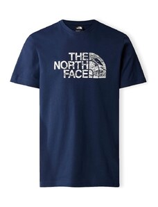 The North Face Tops y Camisetas Woodcut Dome T-Shirt - Summit Navy