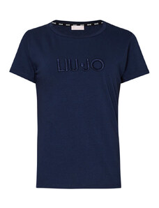 Liu Jo Tops y Camisetas Camiseta con logotipo bordado y strass
