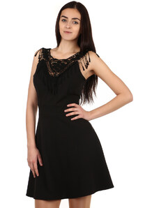 Glara Short black dress lace