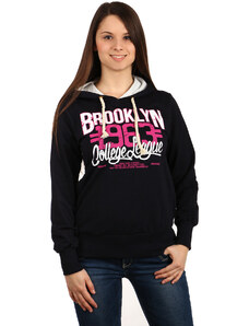 Glara Women's cotton hooded sweatshirt Brooklyn