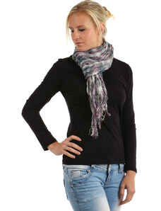 Glara Women's scarf checkered retro pattern