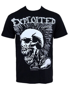 Camiseta para hombre Exploited - mohicano Cráneo - ST0127 - RAZAMATAZ