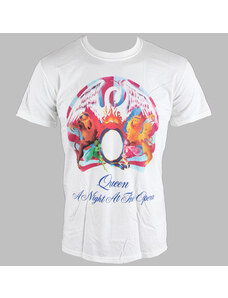Camiseta para hombre Queen - Una noche en la ópera - blanco - ROCK OFF - QUTS12MW