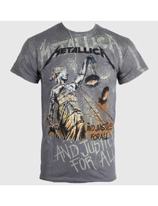 Camiseta metalica de los hombres Metallica - Justicia Neón Todos - NNM - RTMTLTSCHNEO